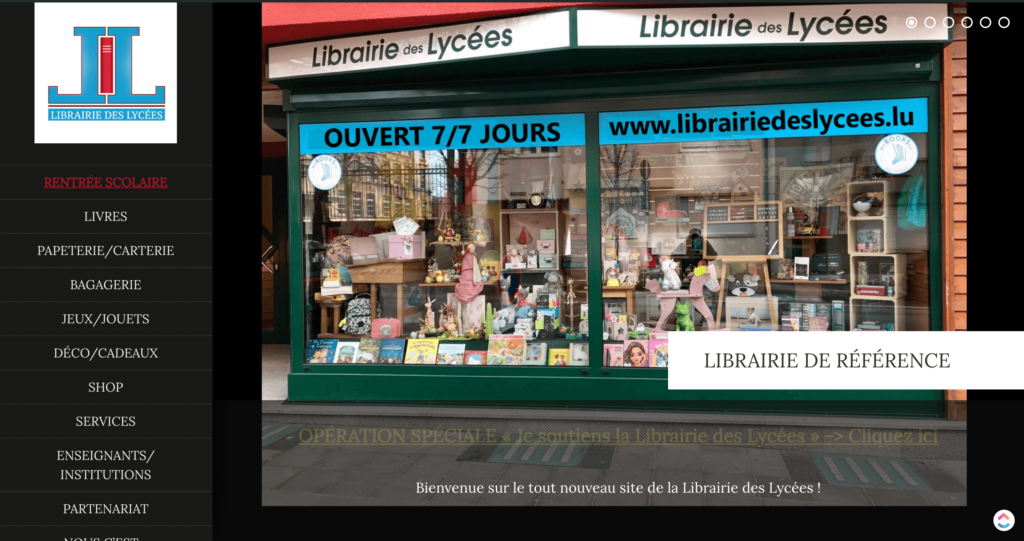 site-librairie-des-lycées